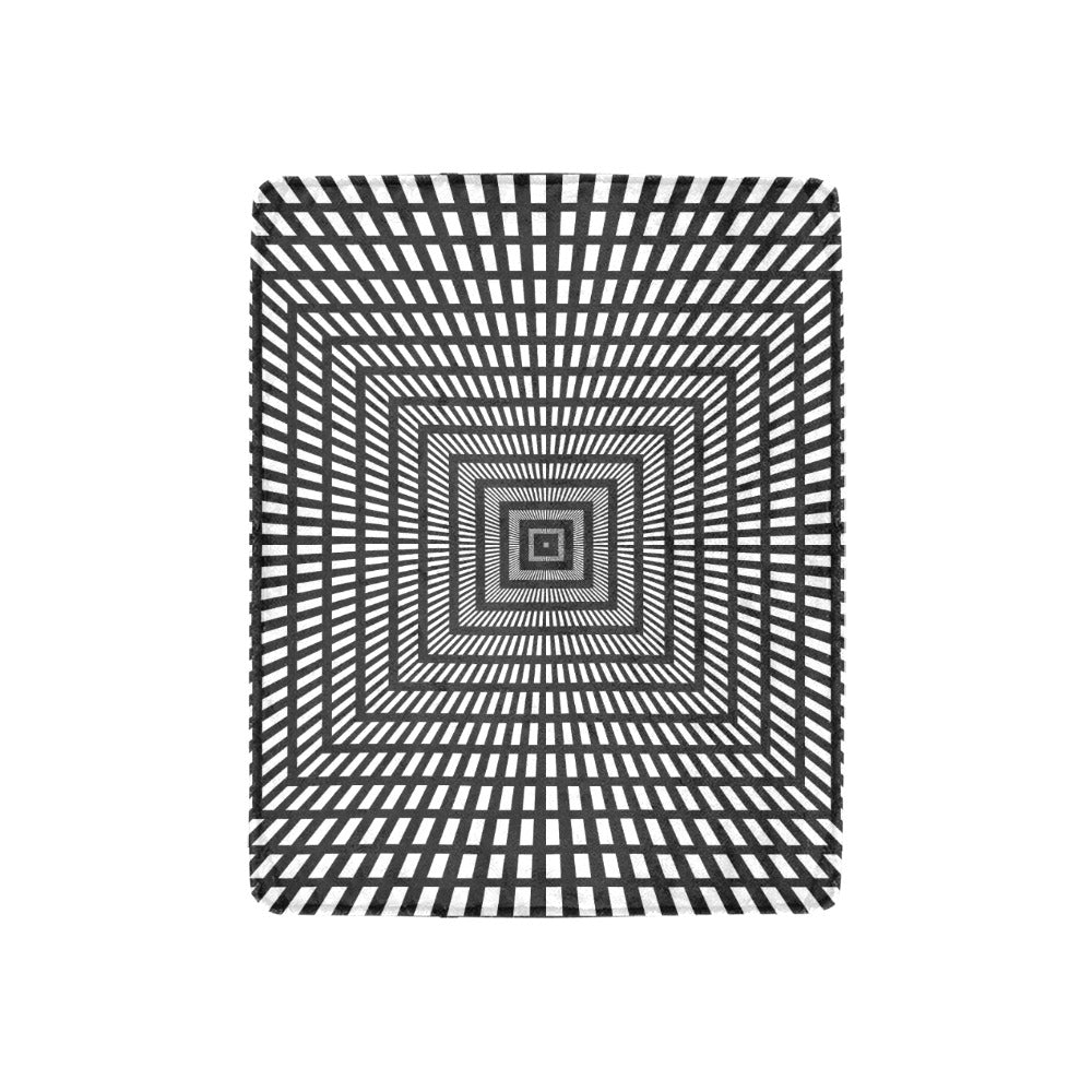 Optical Illusion Throw Blanket