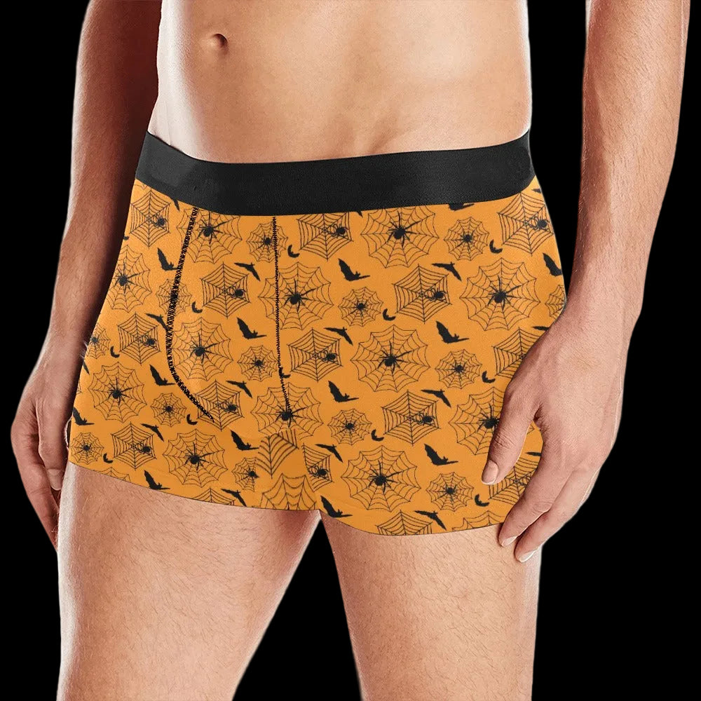 Bat Spider Halloween Boxer Brief Boxers