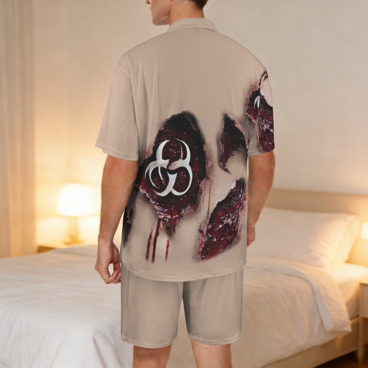 Containment Breach Zombie Costume Pajama Set