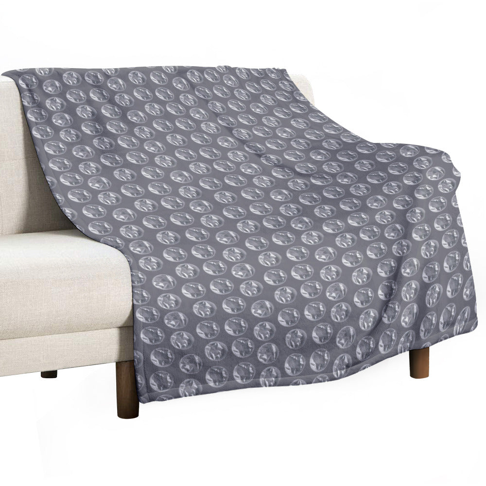 Bubble Cushion Wrap Throw Blanket