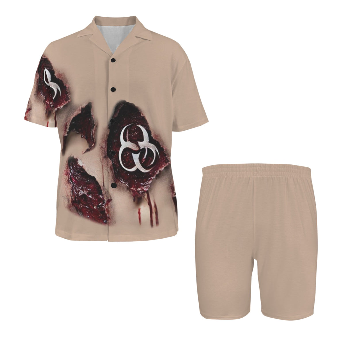 Containment Breach Zombie Costume Pajama Set