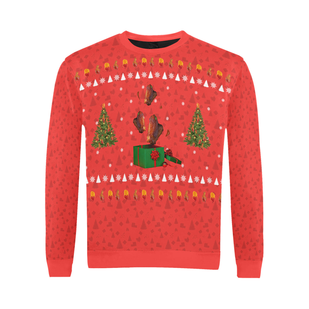 Chicken Wing Ugly Christmas Sweater