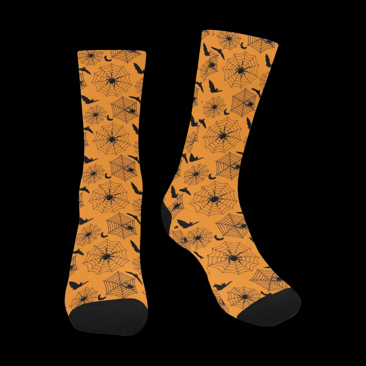 Bat Spider Halloween Socks
