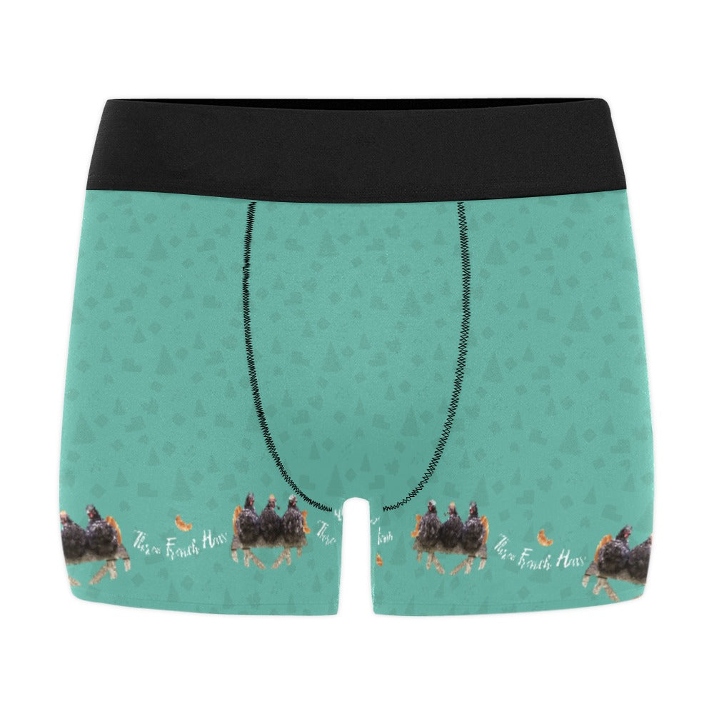 French Hens Christmas Boxer Brief Boxers
