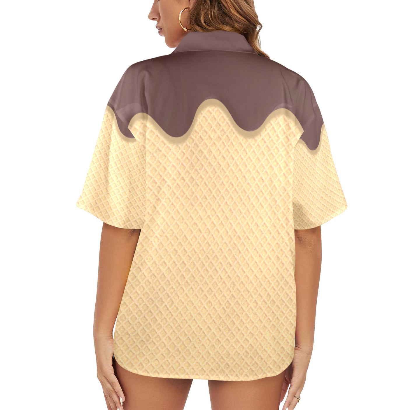 Ice Cream Women's Hawaiian Shirt