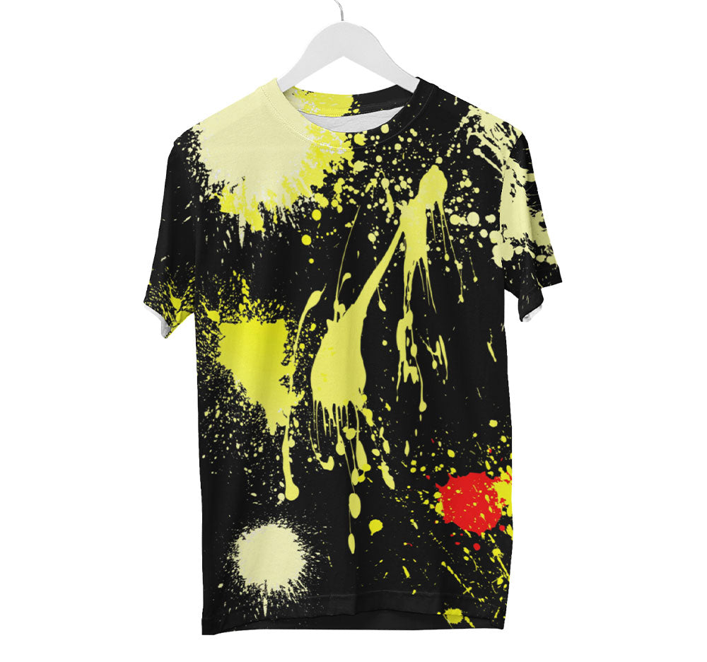 Chemise goutte à goutte de peinture | T-shirts AOP 3D