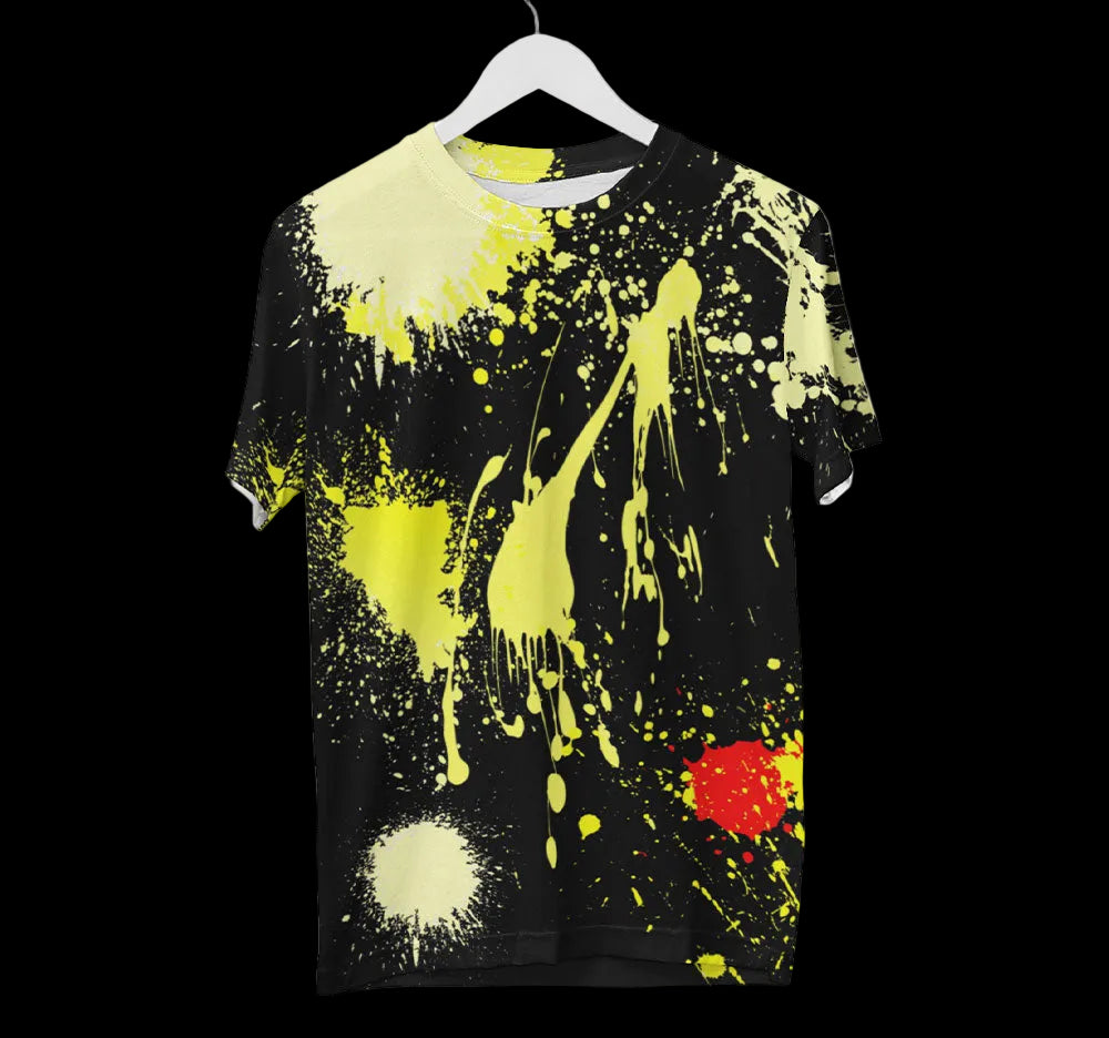 Paint Drip Shirt | AOP 3D Tee Shirts