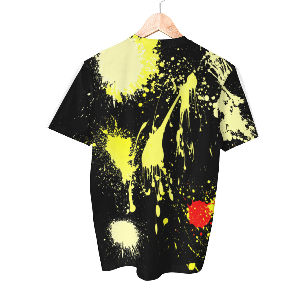 Chemise goutte à goutte de peinture | T-shirts AOP 3D