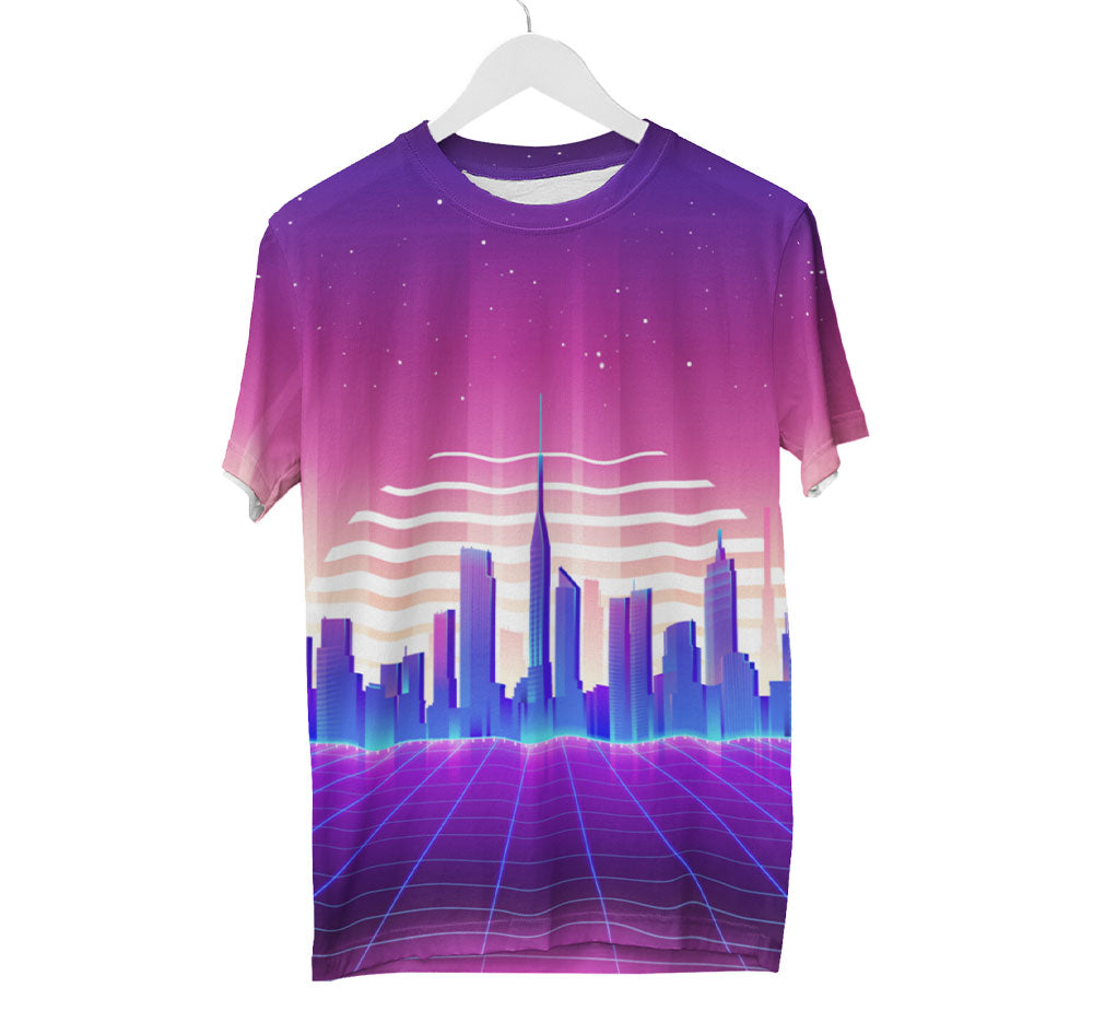 Synthwave Shirt | AOP 3D T-Shirts
