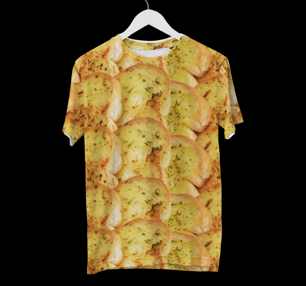Garlic Bread Shirt | AOP 3D Tee Shirts