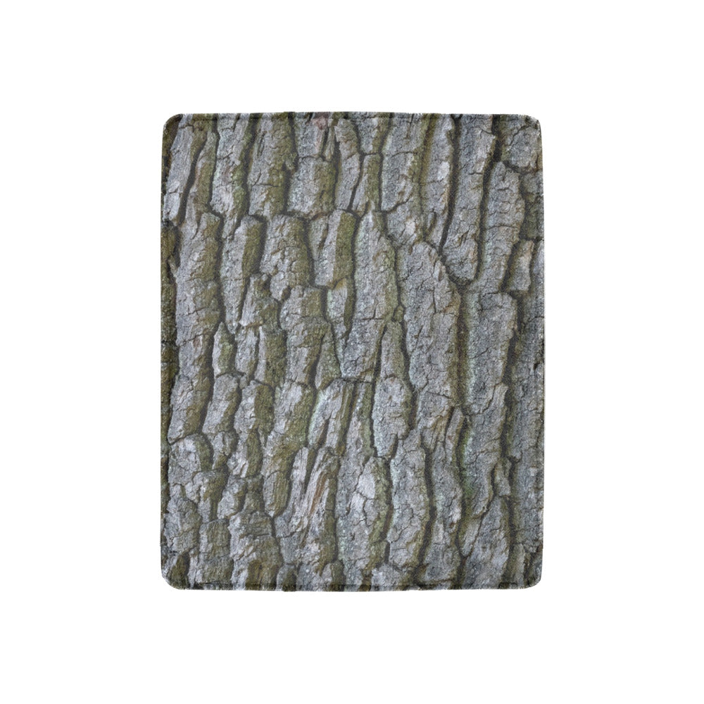 Tree Bark Throw Blanket