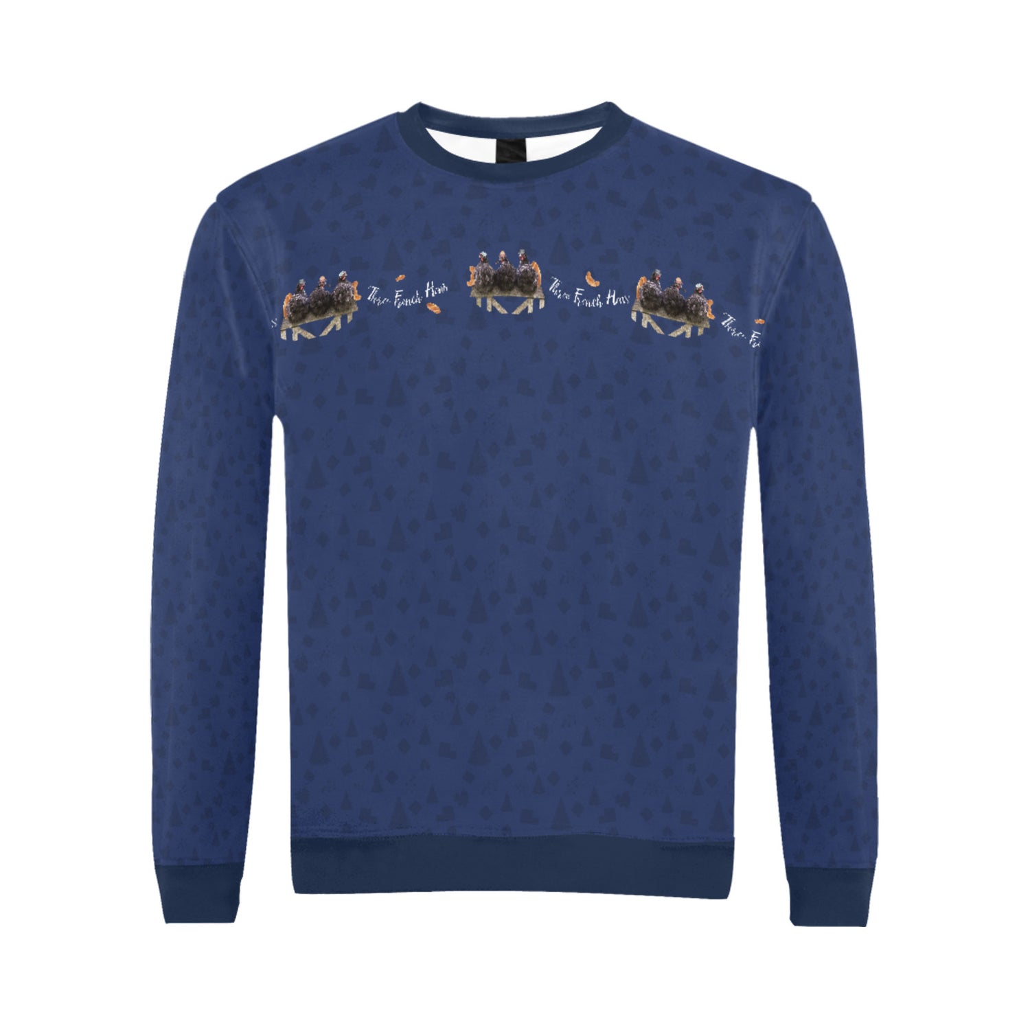 French Hens 12 Days of Christmas Sweater