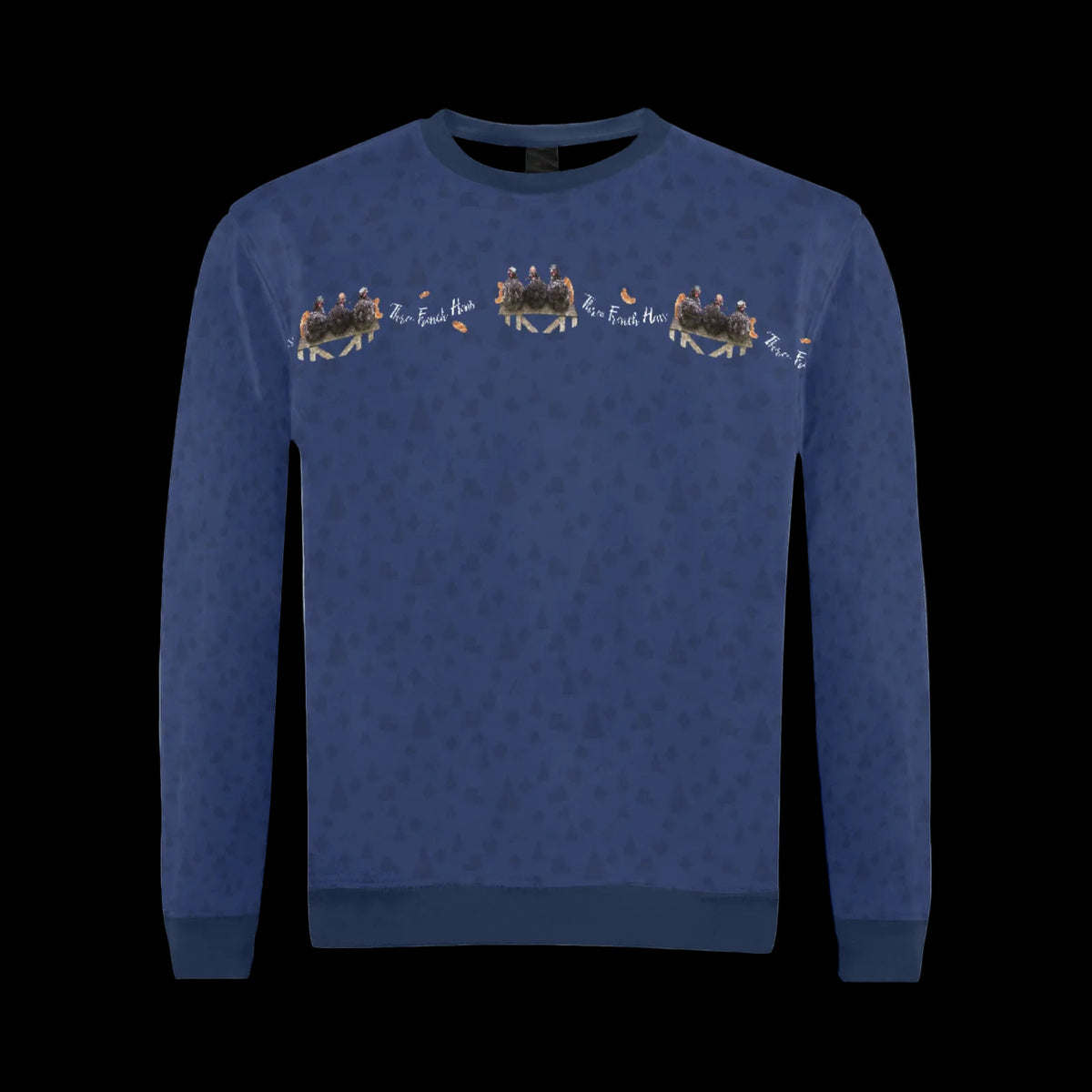 French Hens 12 Days of Christmas Sweater