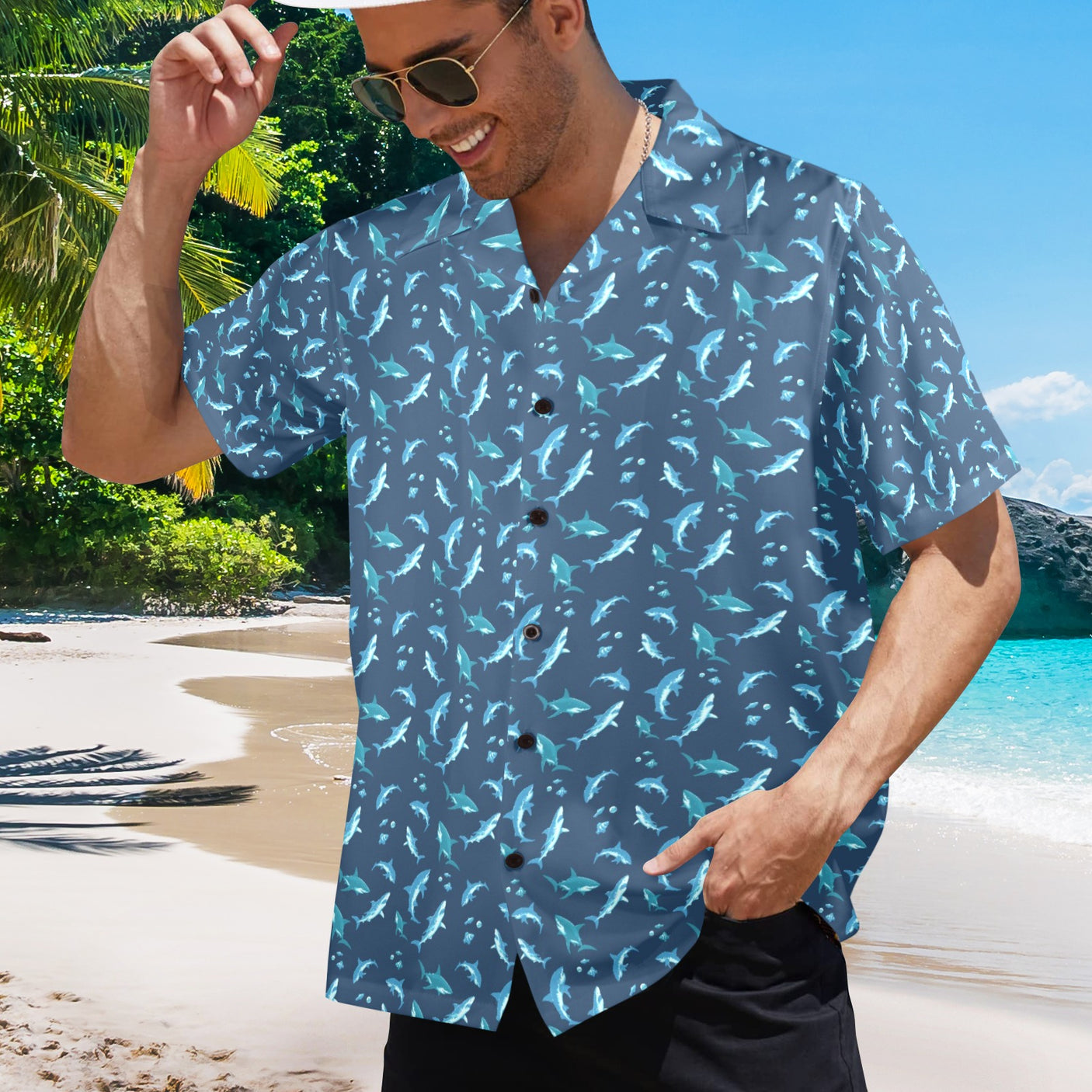 Shark Hawaiian Shirt