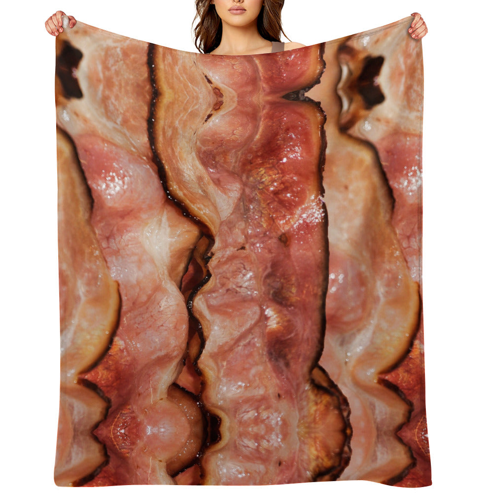 Bacon Throw Blanket
