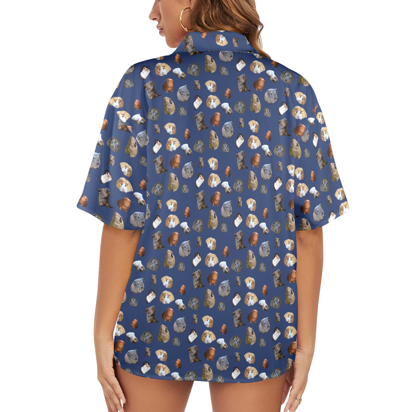 Guinea Pig Women's Hawaiian Shirt