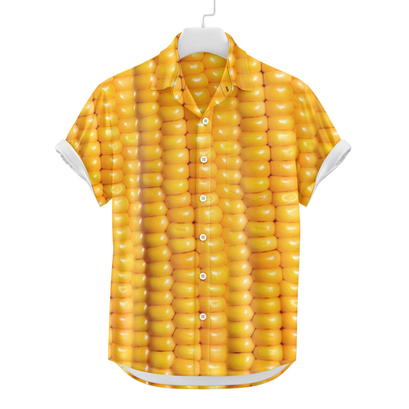 Maiskolben Hawaiihemd | Button Up Down Hemd