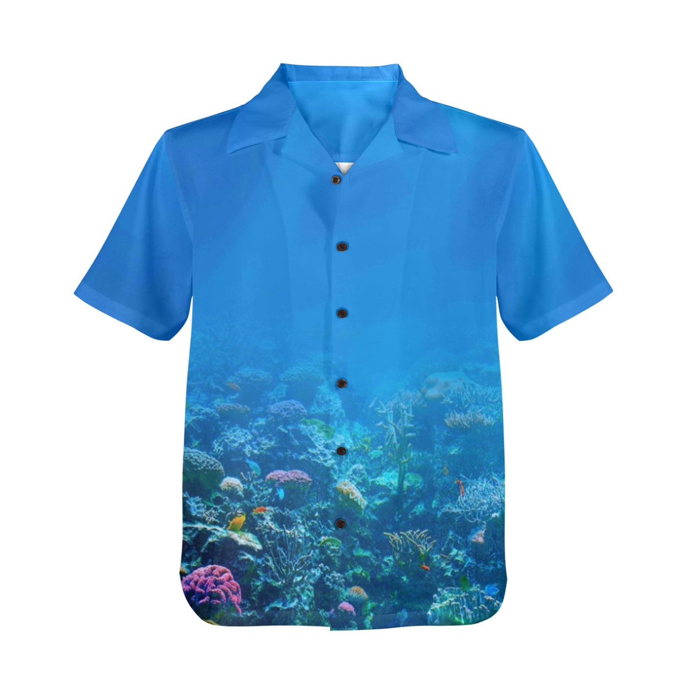Ocean Coral Hawaiian Shirt