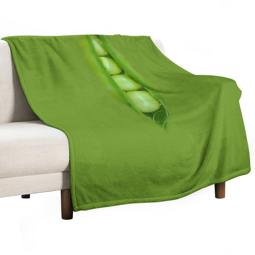 Pea Pod Throw Blanket