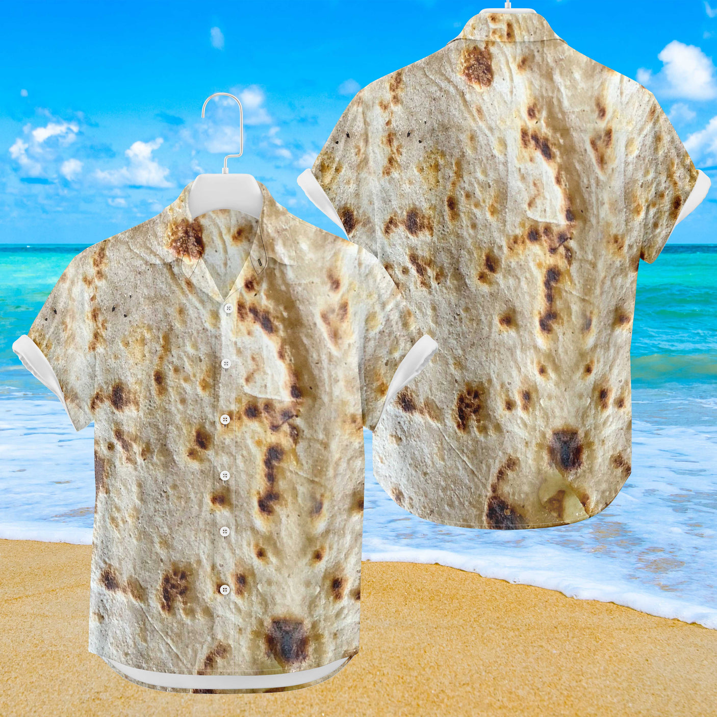 Tortilla Hawaiian Shirt | Button Up Down Shirt