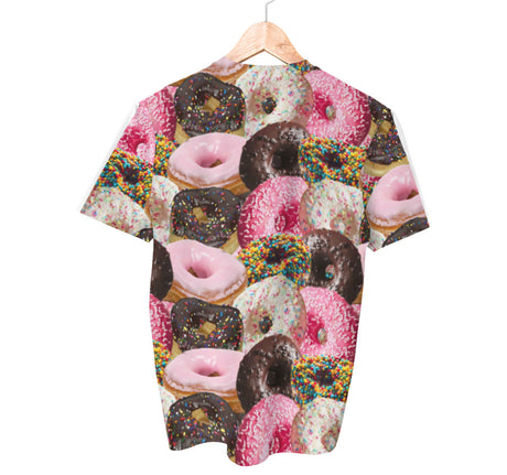 Chemise à motif beignet | T-shirts AOP 3D