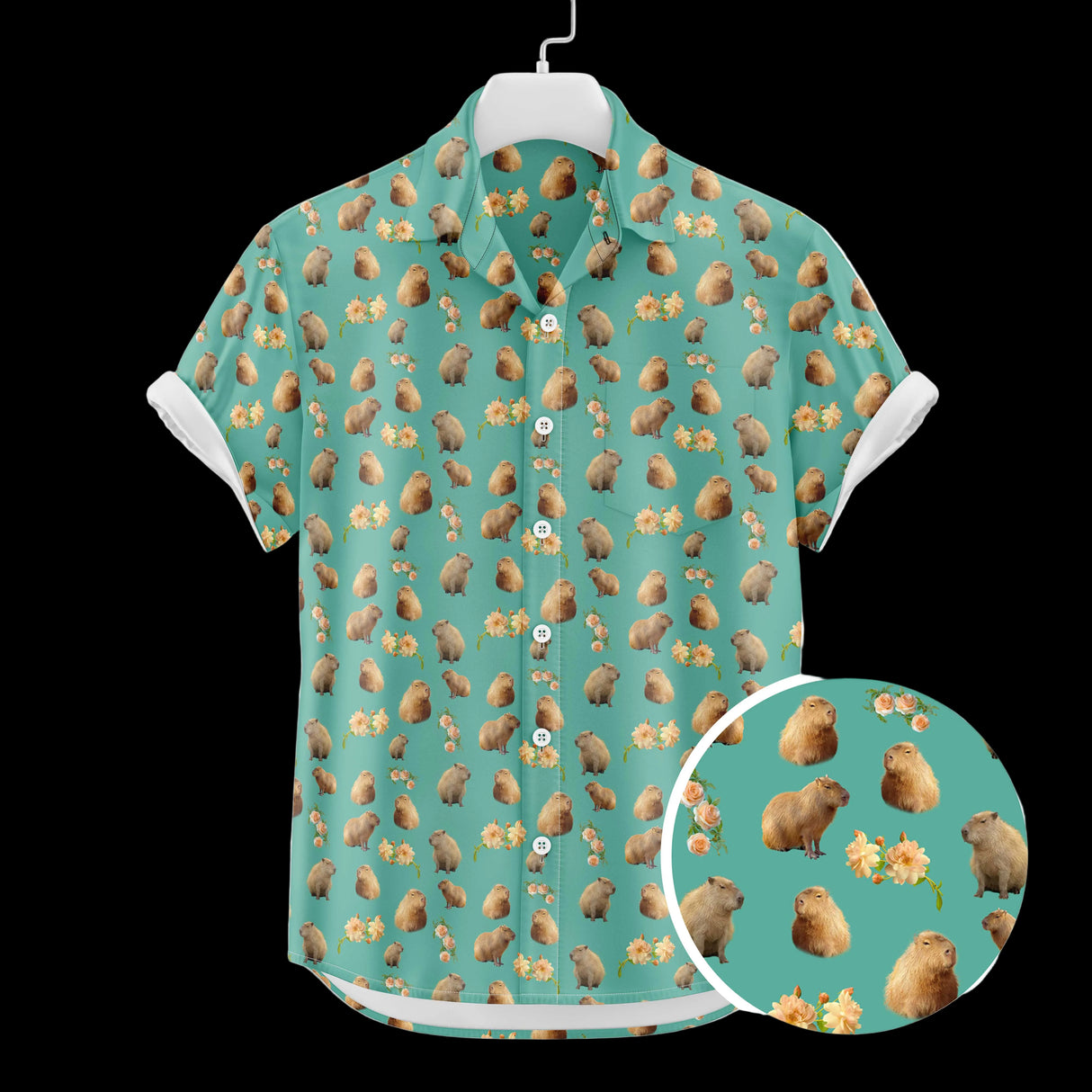 Capybara Vacation Hawaiian Shirt