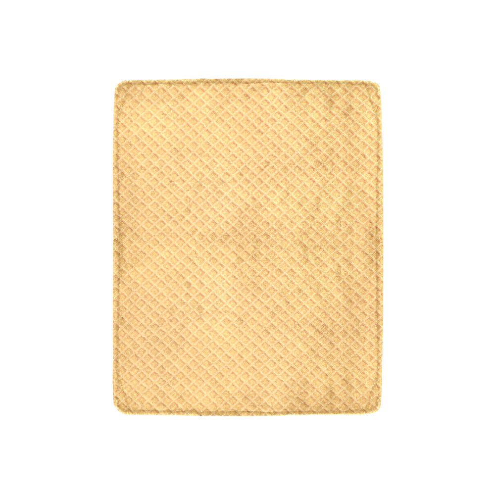 Waffle Cone Throw Blanket