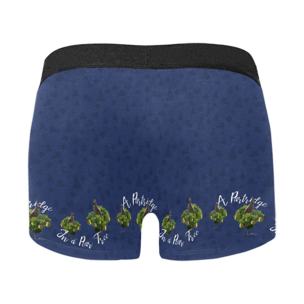 Partridge Pear Tree Christmas Boxer Brief Boxers