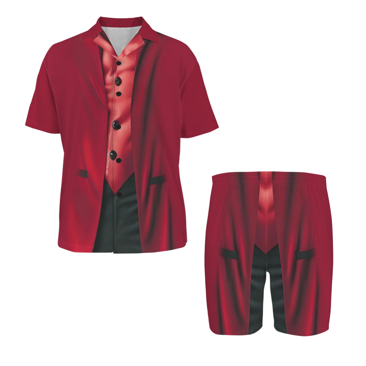 Red Devil Halloween Costume Pajama Set