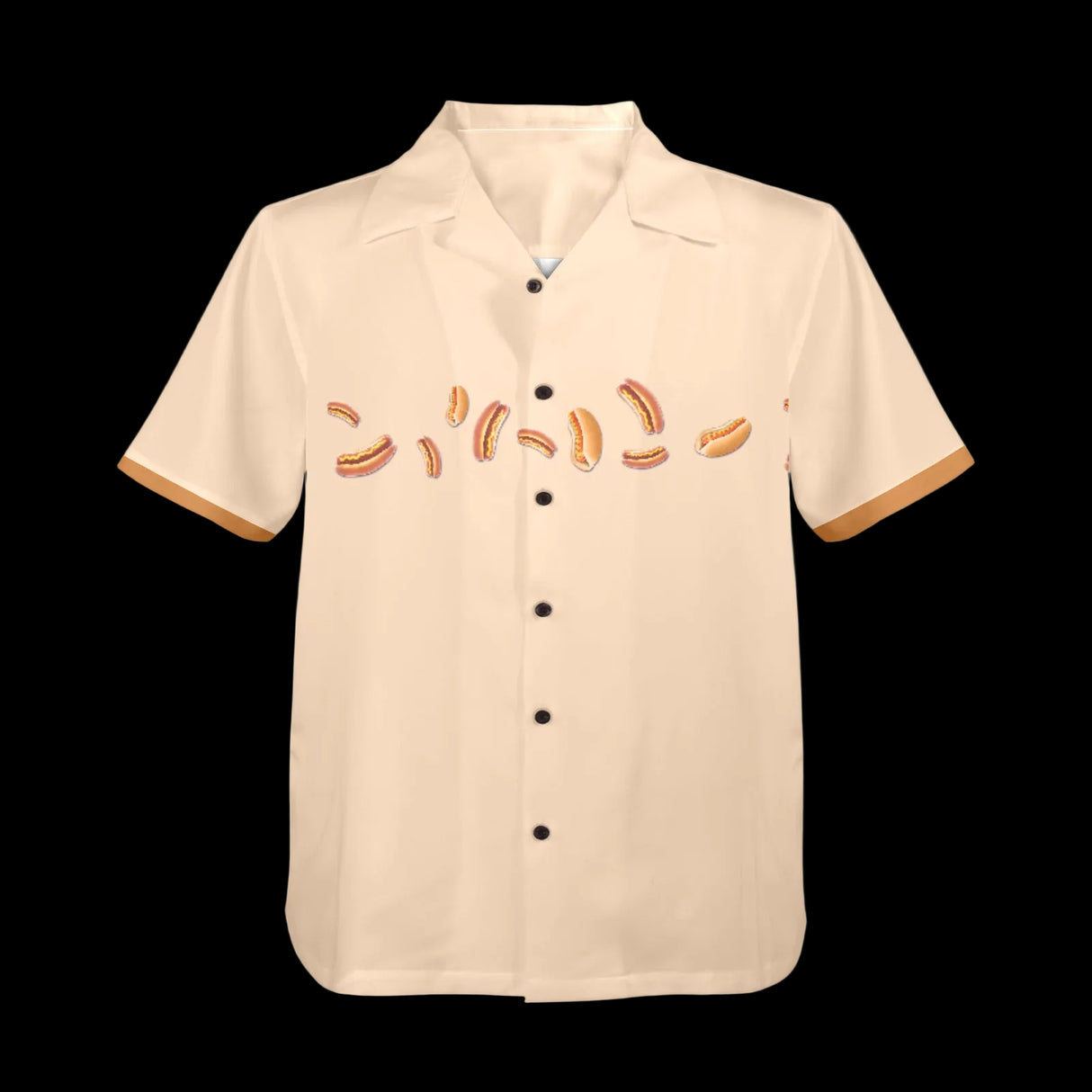 Retro Hot Dog Hawaiian Shirt
