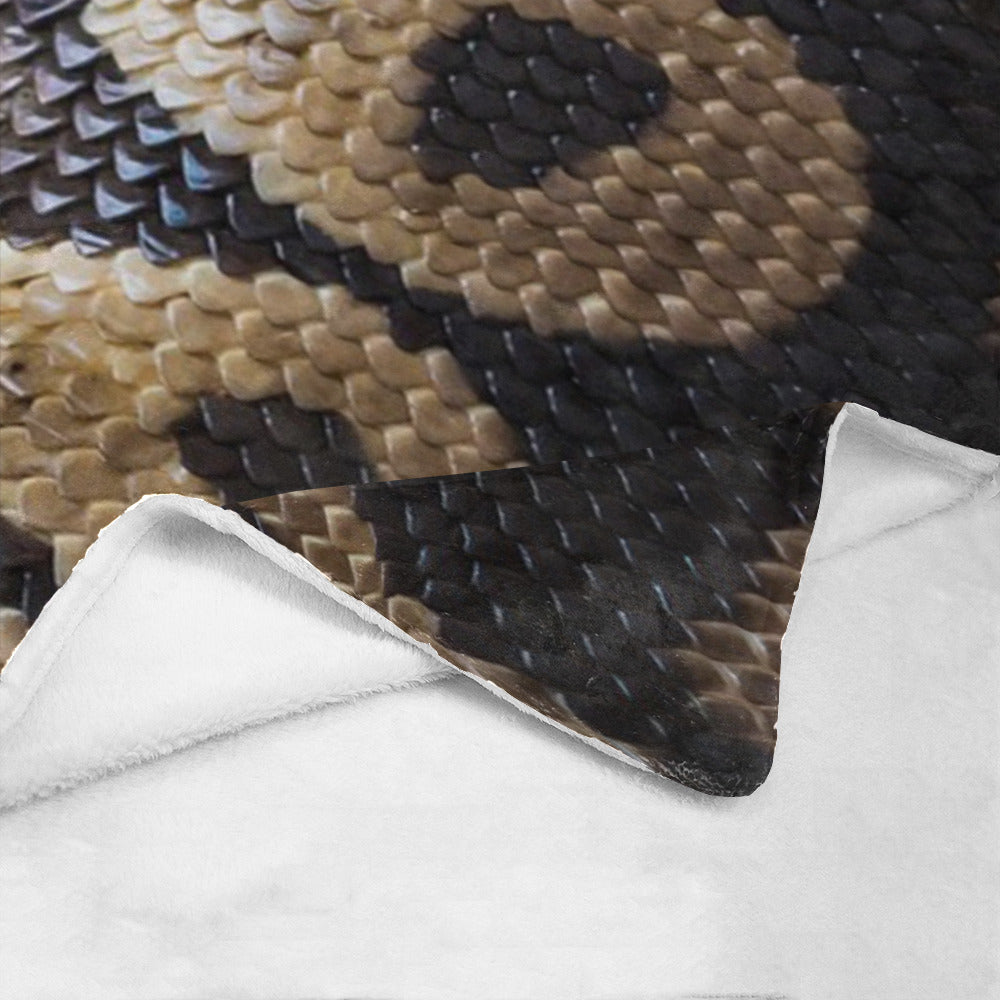 Snake Skin Throw Blanket