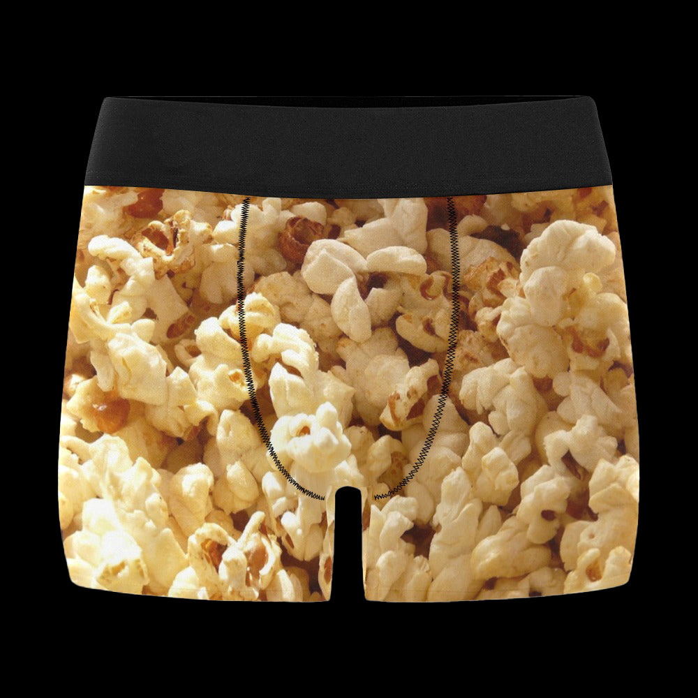 Popcorn Boxer Briefs - Funny Movie Night Underwear