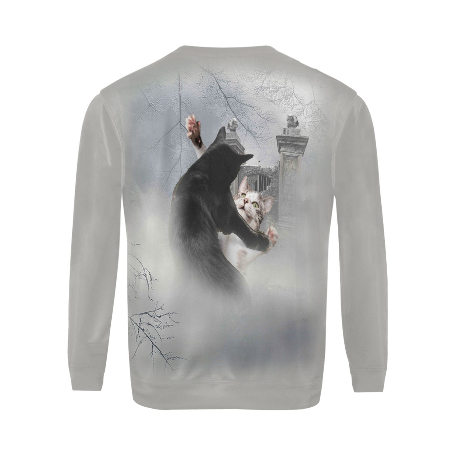 Black Cat Temple Sweater