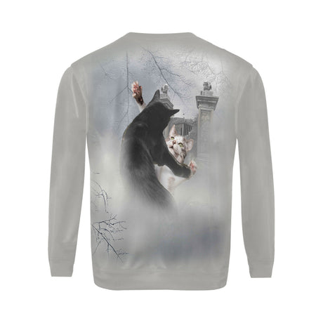 Black Cat Temple Sweater