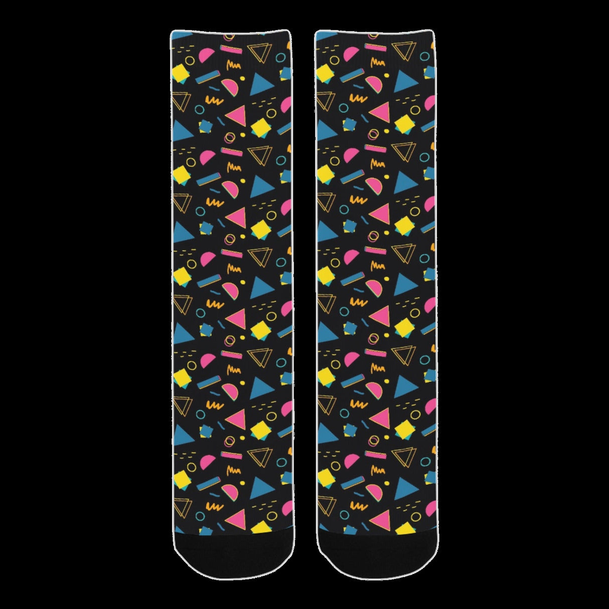 Neon Arcade Carpet Socks - Gamer Gift Crew Socks