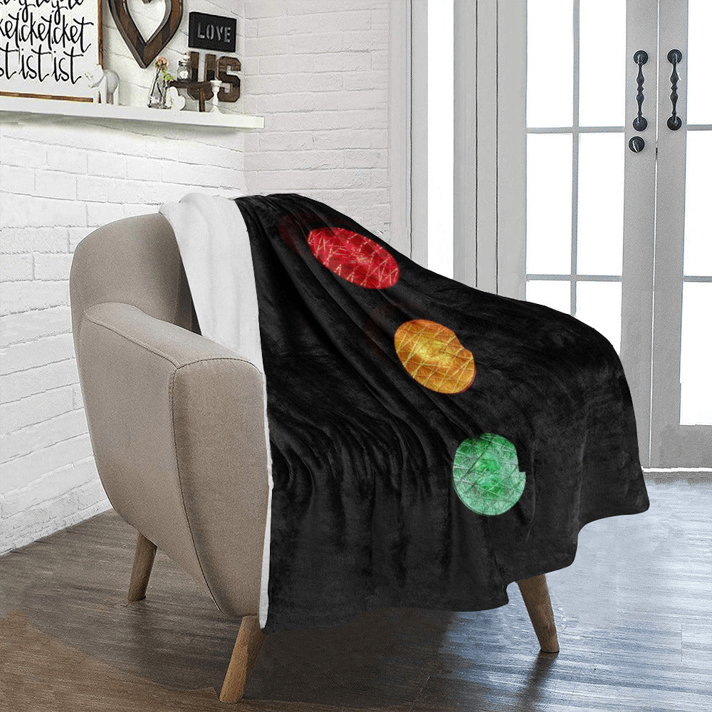 Traffic Light Throw Blanket
