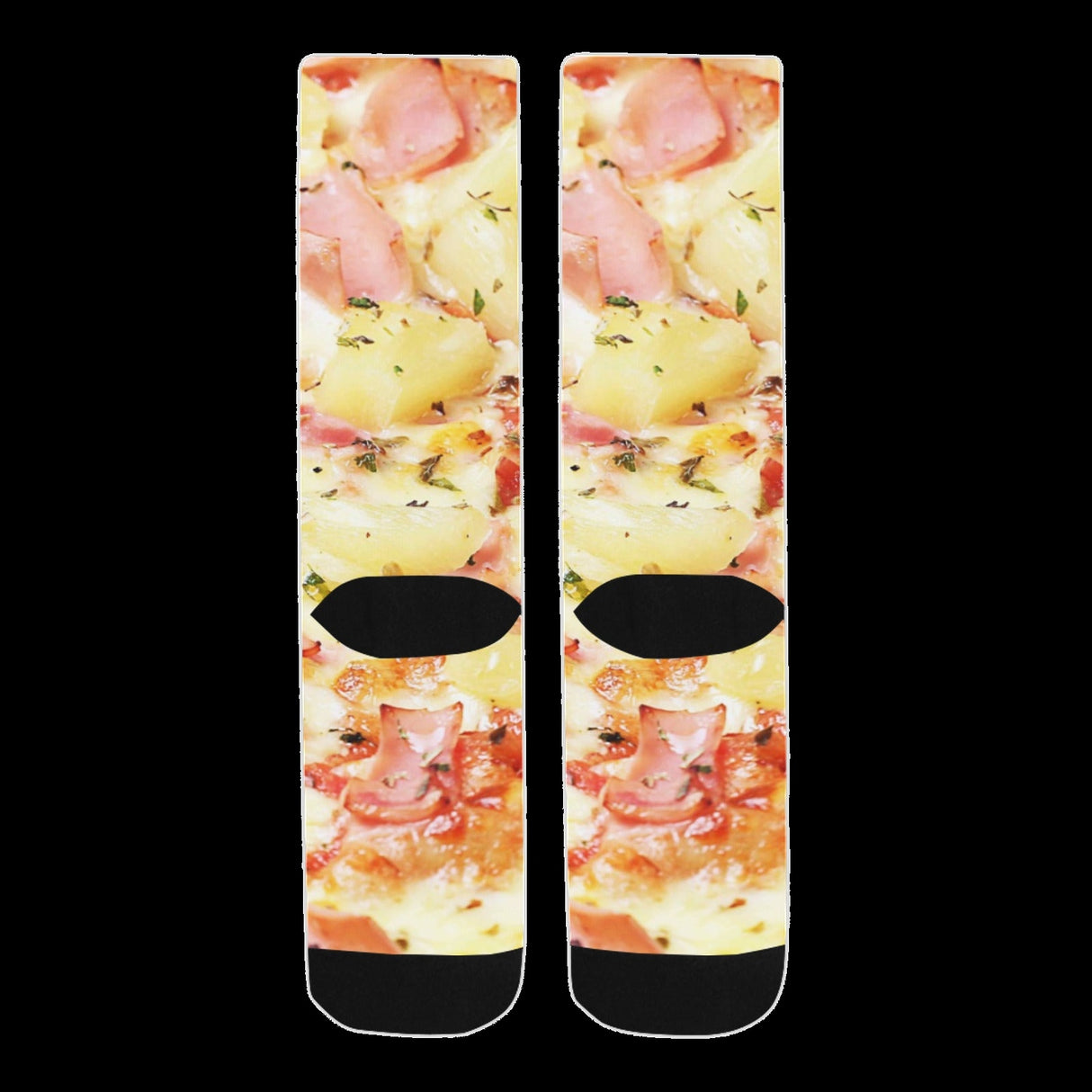 Pineapple Hawaiian Pizza Socks
