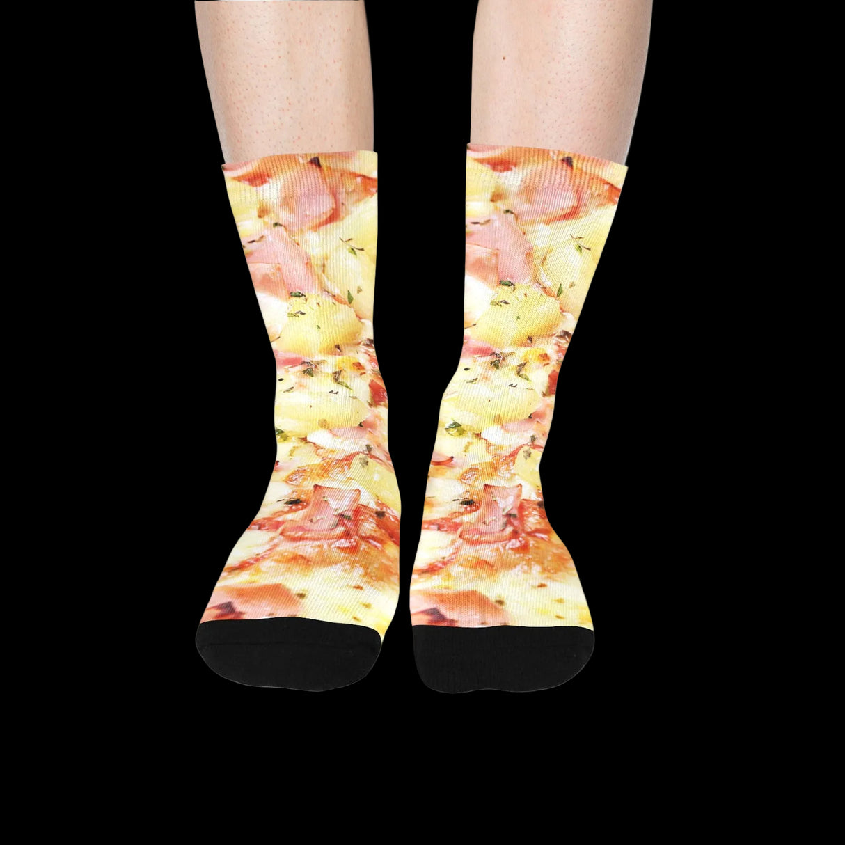 Pineapple Hawaiian Pizza Socks