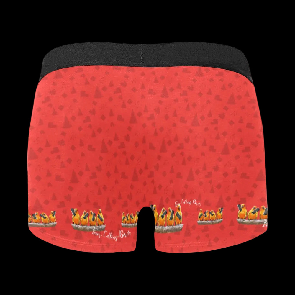 Calling Birds Christmas Boxer Brief Boxers
