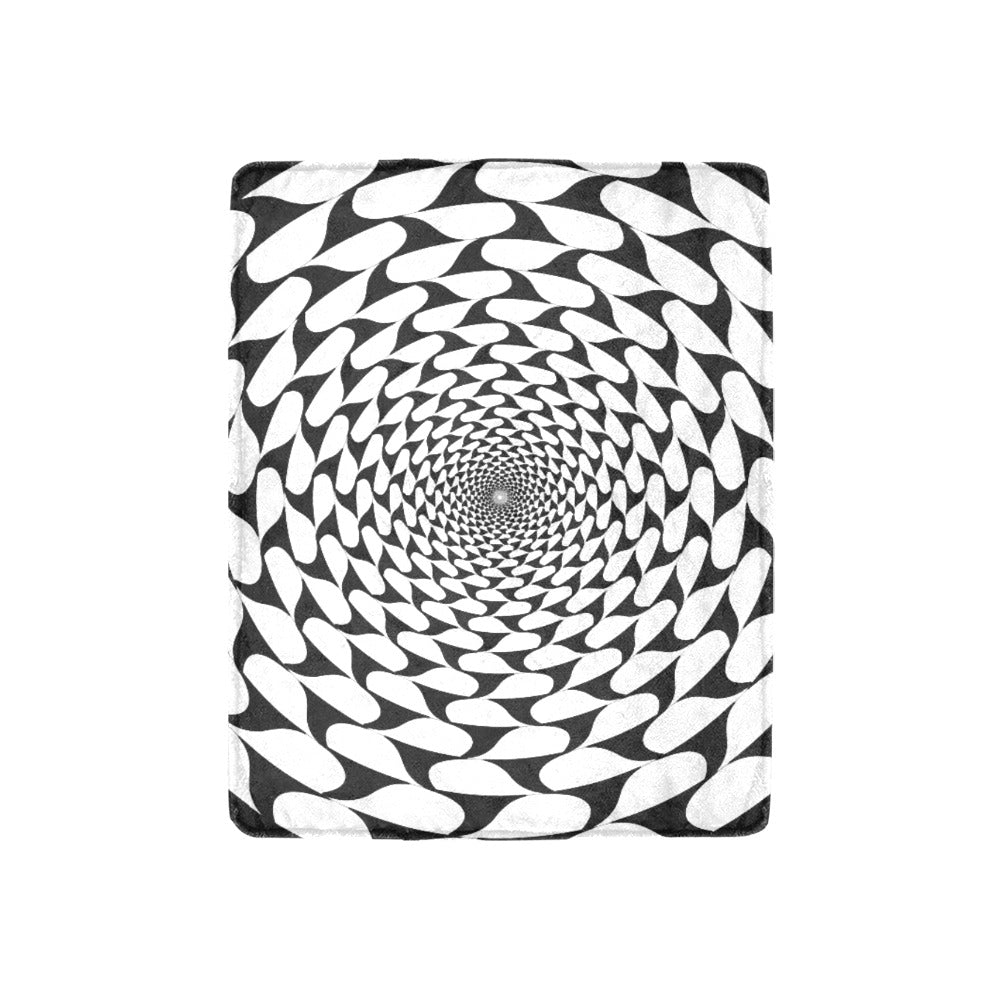 Optical Illusion Throw Blanket