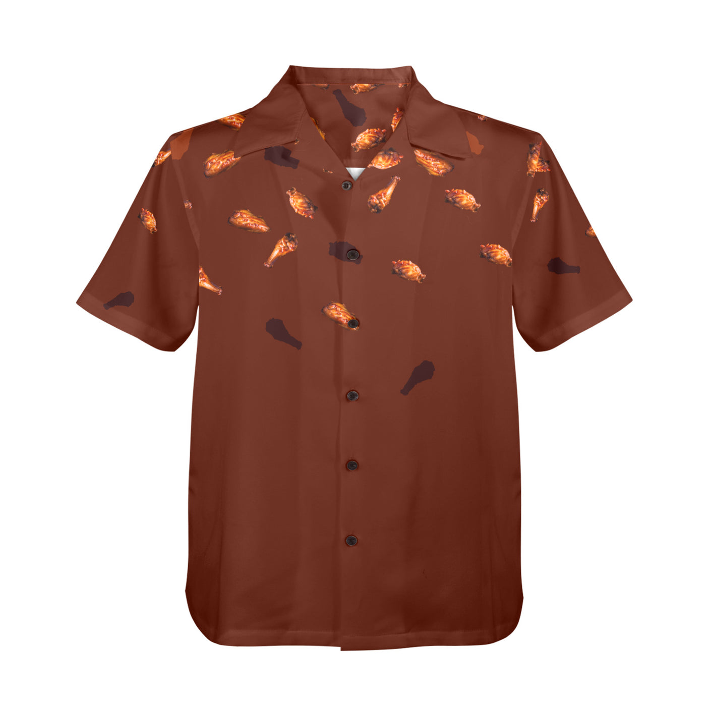 Chicken Wing Hawaiian Shirt | Button Up Down Shirt