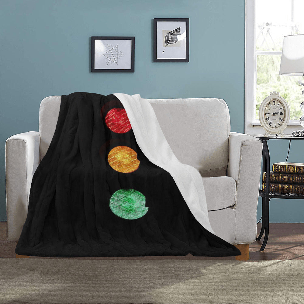 Traffic Light Throw Blanket