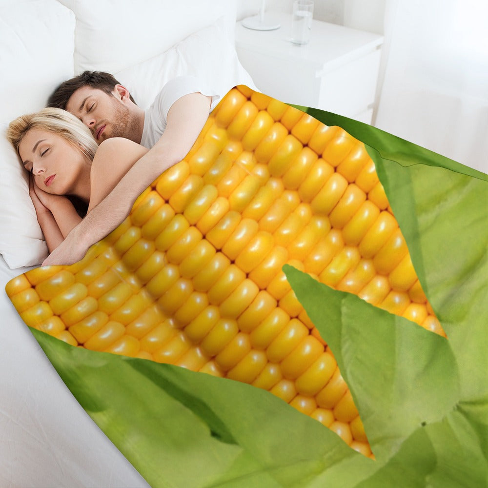 Corn Cob Throw Blanket