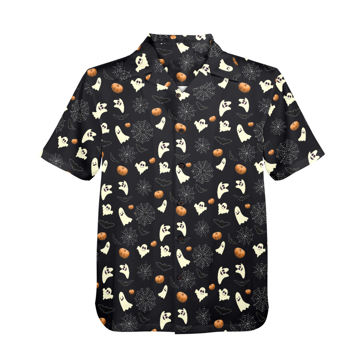 Ghost Halloween Hawaiian Shirt | Button Up Down Shirt