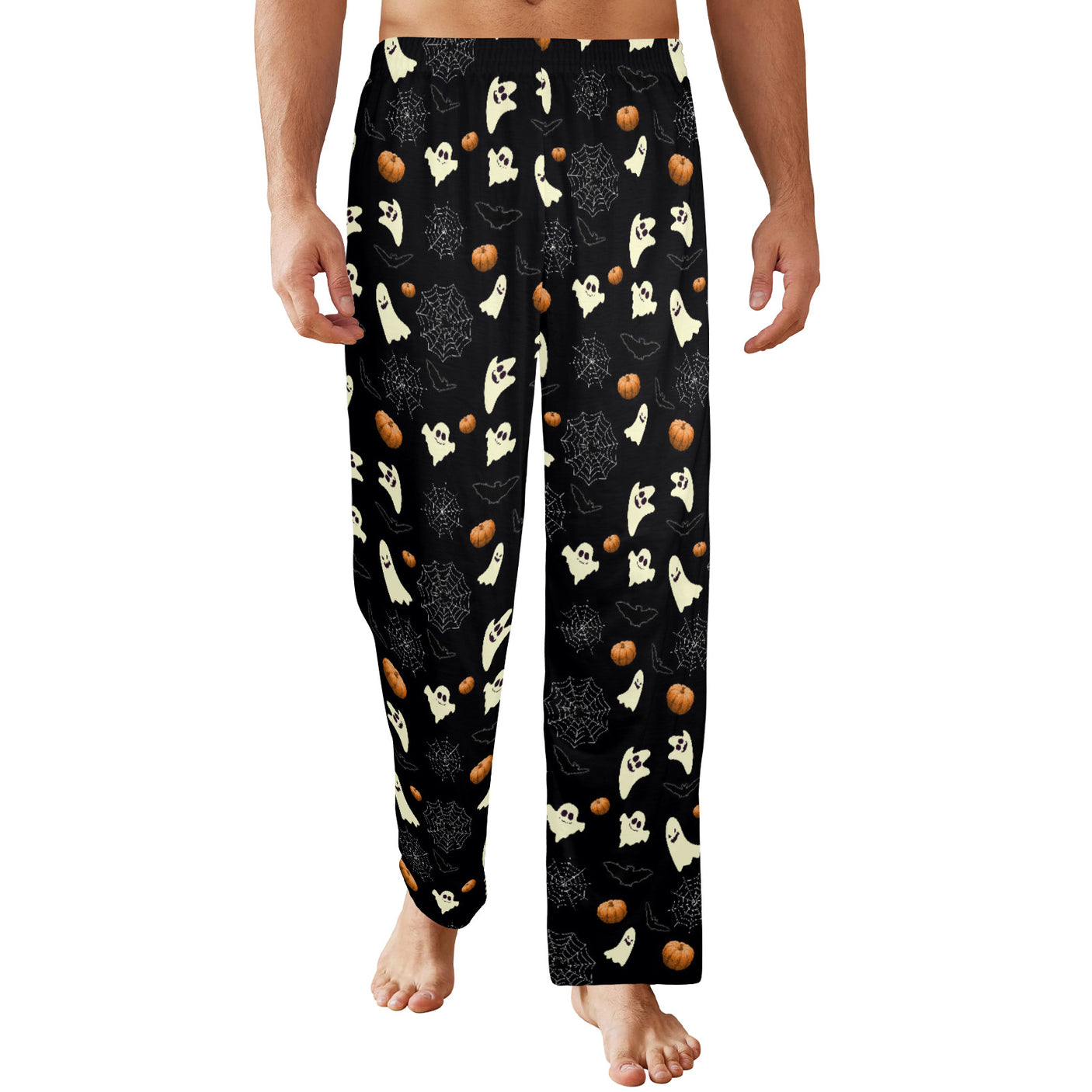 Ghost Pumpkin Spider Halloween Pajamas