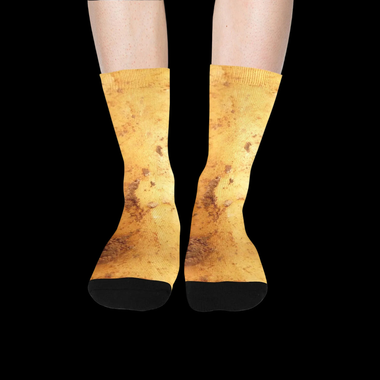 Potato Socks - Funny Food Lover Crew Socks