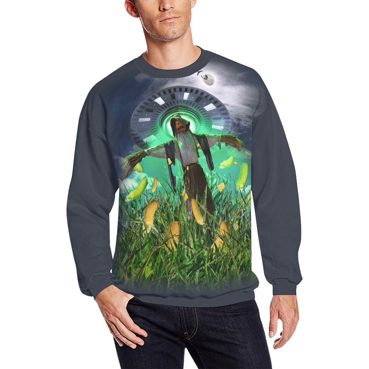 Scarecrow UFO Sweater