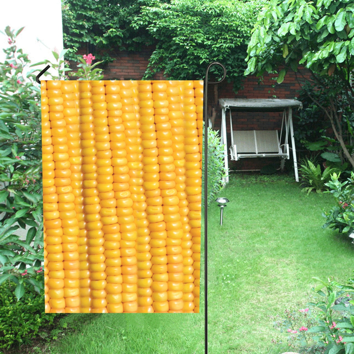 Corn Cob Garden Flag