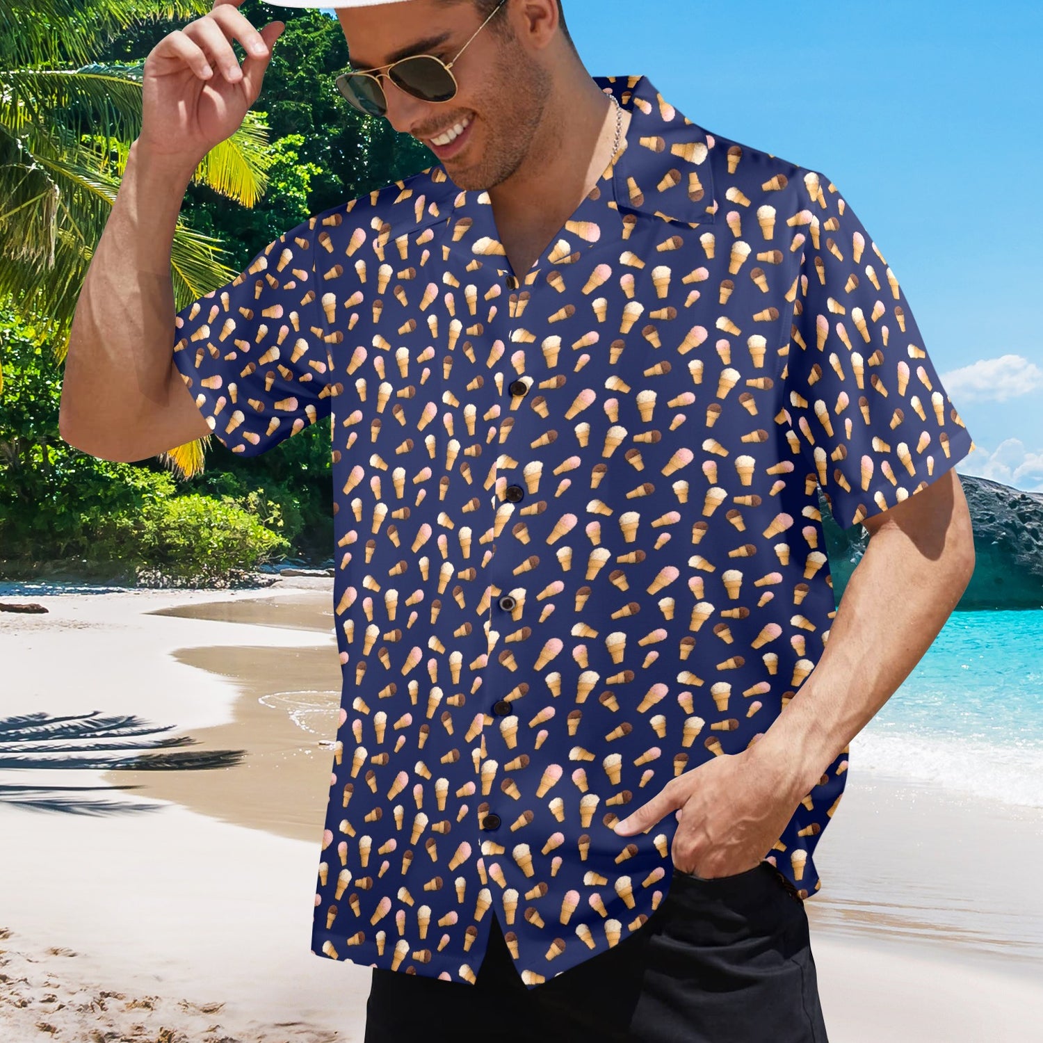 Ice Cream Hawaiian Shirt