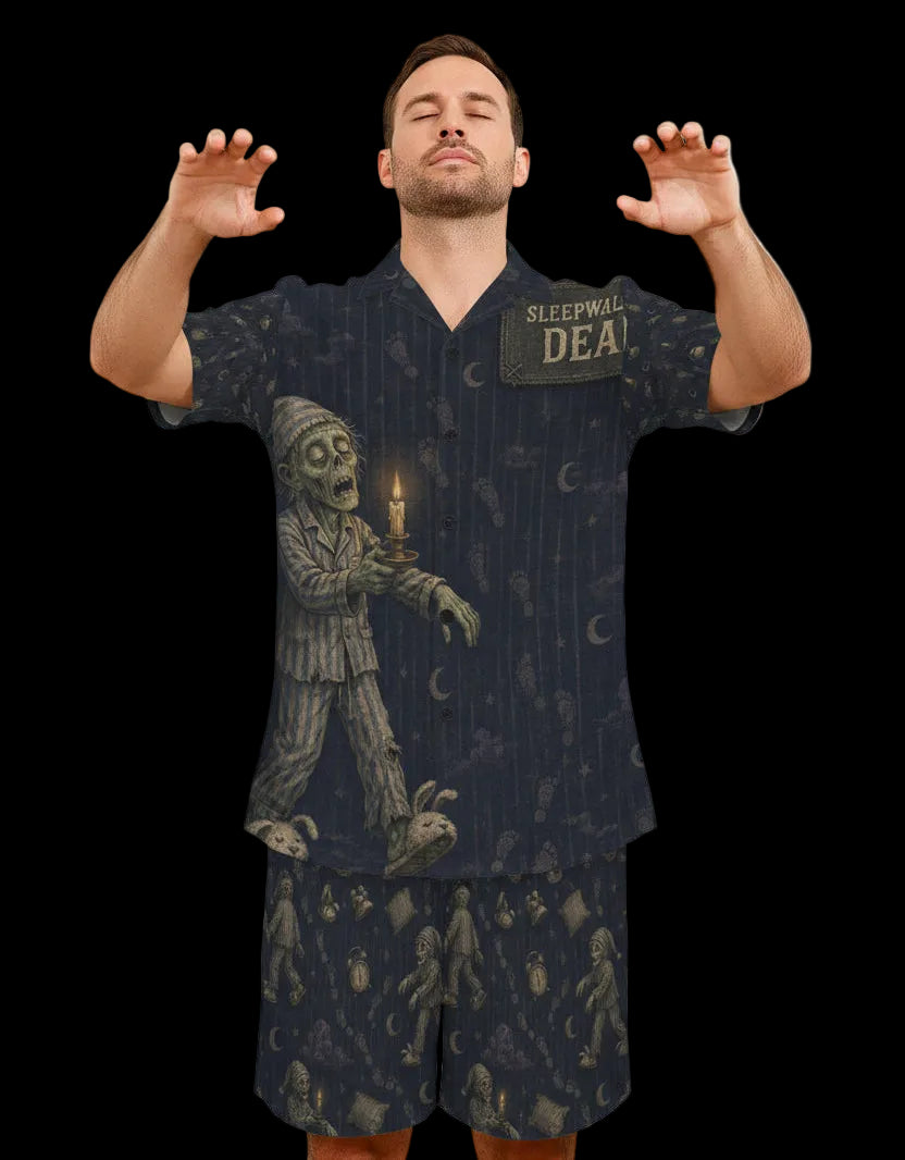 Sleepwalking Dead Halloween Costume Pajama Set